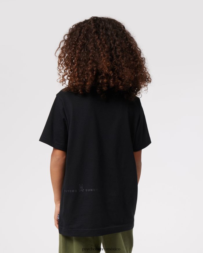 camiseta con gráfico copa para niños negroR46422594 Psycho Bunny