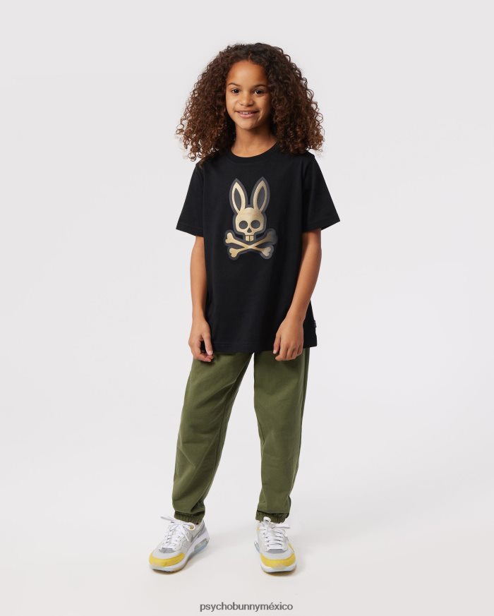 camiseta con gráfico copa para niños negroR46422594 Psycho Bunny