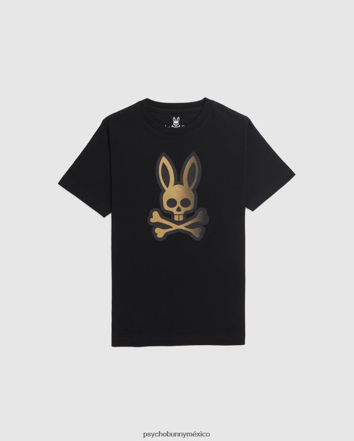 camiseta con gráfico copa para niños negroR46422594 Psycho Bunny