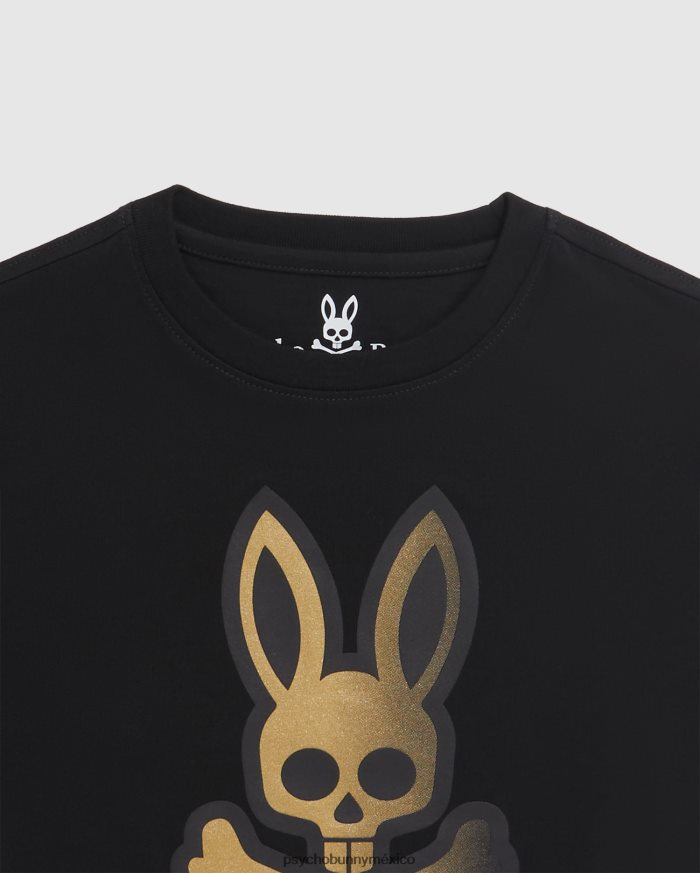 camiseta con gráfico copa para niños negroR46422594 Psycho Bunny