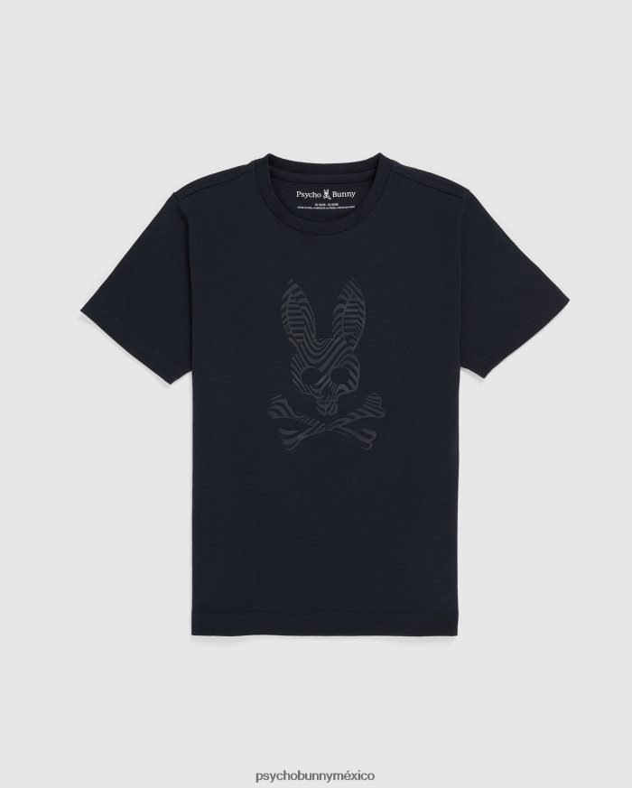 camiseta con gráfico de borde para niños ArmadaR46422558 Psycho Bunny