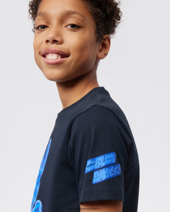 camiseta con gráfico del conejito pisani para niños ArmadaR46422557 Psycho Bunny