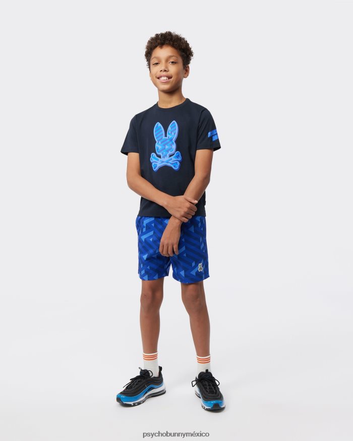 camiseta con gráfico del conejito pisani para niños ArmadaR46422557 Psycho Bunny