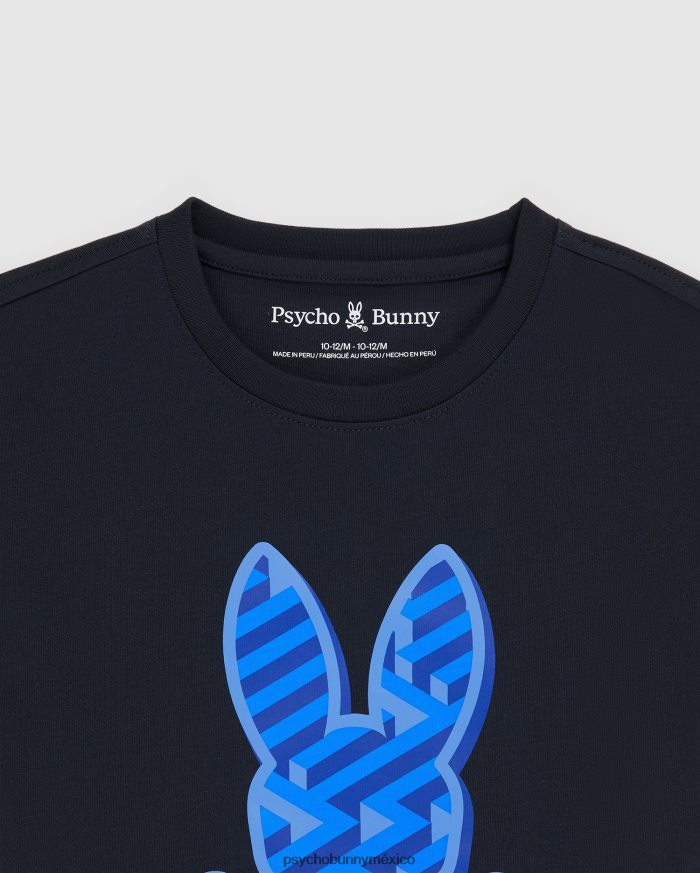 camiseta con gráfico del conejito pisani para niños ArmadaR46422557 Psycho Bunny