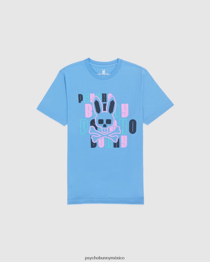 camiseta con gráfico krome para niños regataR46422581 Psycho Bunny