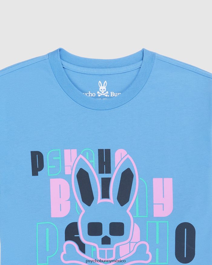 camiseta con gráfico krome para niños regataR46422581 Psycho Bunny