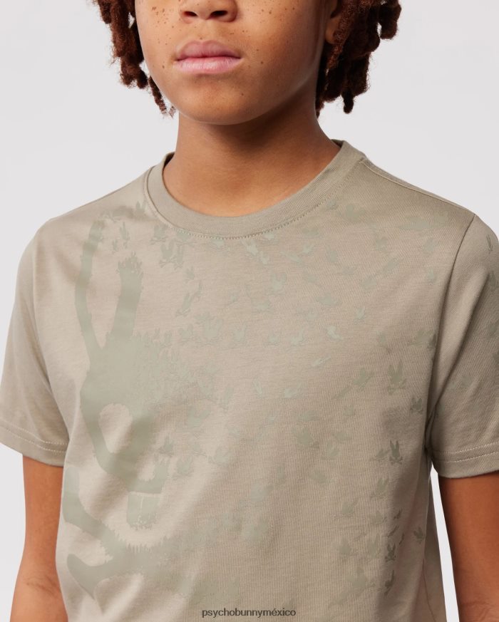 camiseta con gráfico mullen para niños arena mojadaR46422572 Psycho Bunny