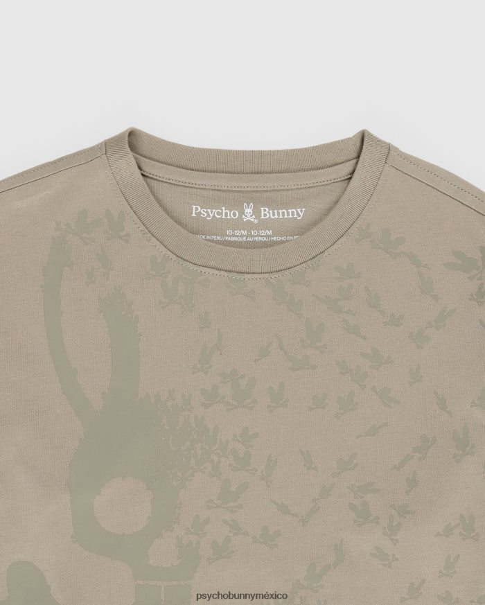 camiseta con gráfico mullen para niños arena mojadaR46422572 Psycho Bunny