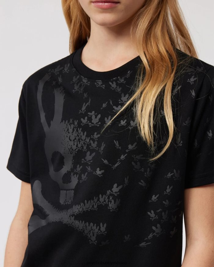 camiseta con gráfico mullen para niños negroR46422565 Psycho Bunny