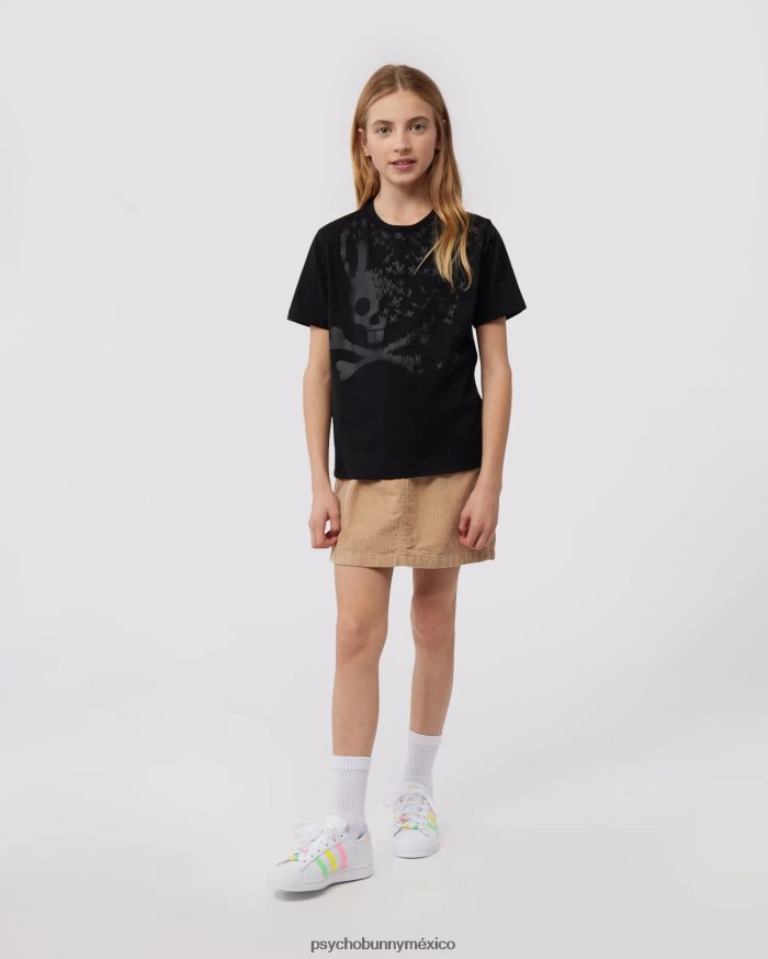 camiseta con gráfico mullen para niños negroR46422565 Psycho Bunny