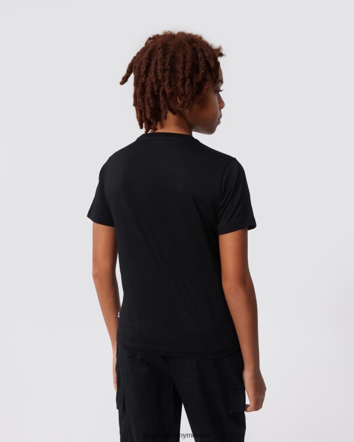 camiseta estampada de sarga para niños negroR46422560 Psycho Bunny