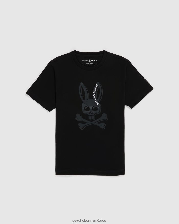 camiseta estampada de sarga para niños negroR46422560 Psycho Bunny