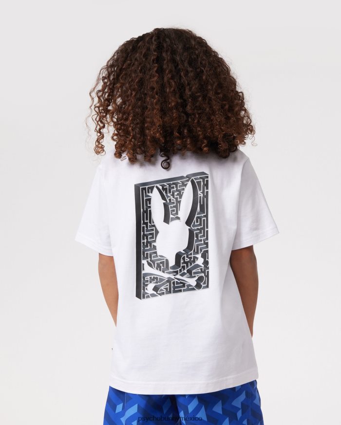 camiseta estampada pisani para niños blancoR46422561 Psycho Bunny