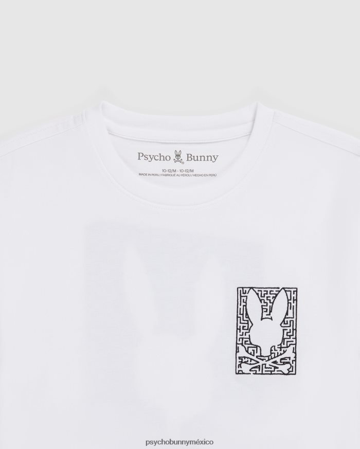 camiseta estampada pisani para niños blancoR46422561 Psycho Bunny