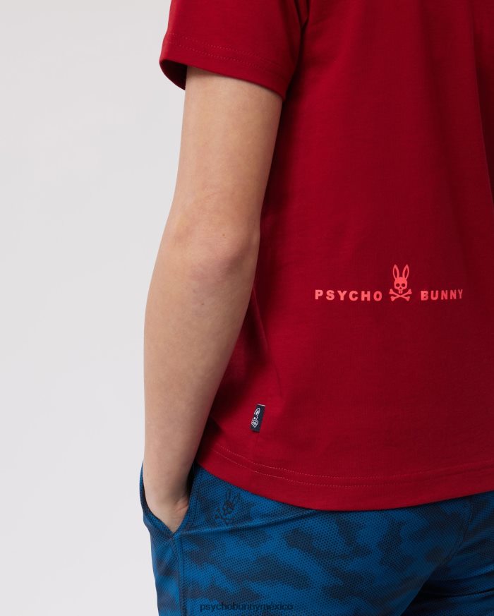 camiseta gráfica de alta densidad gresham para niños río rojoR46422588 Psycho Bunny
