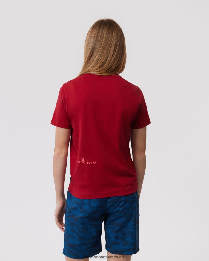 camiseta gráfica de alta densidad gresham para niños río rojoR46422588 Psycho Bunny
