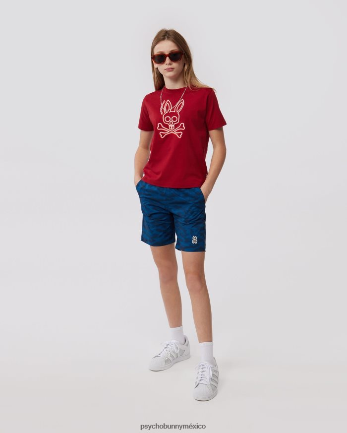 camiseta gráfica de alta densidad gresham para niños río rojoR46422588 Psycho Bunny