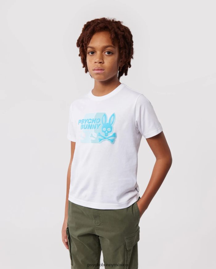 camiseta gráfica kona para niños blancoR46422569 Psycho Bunny
