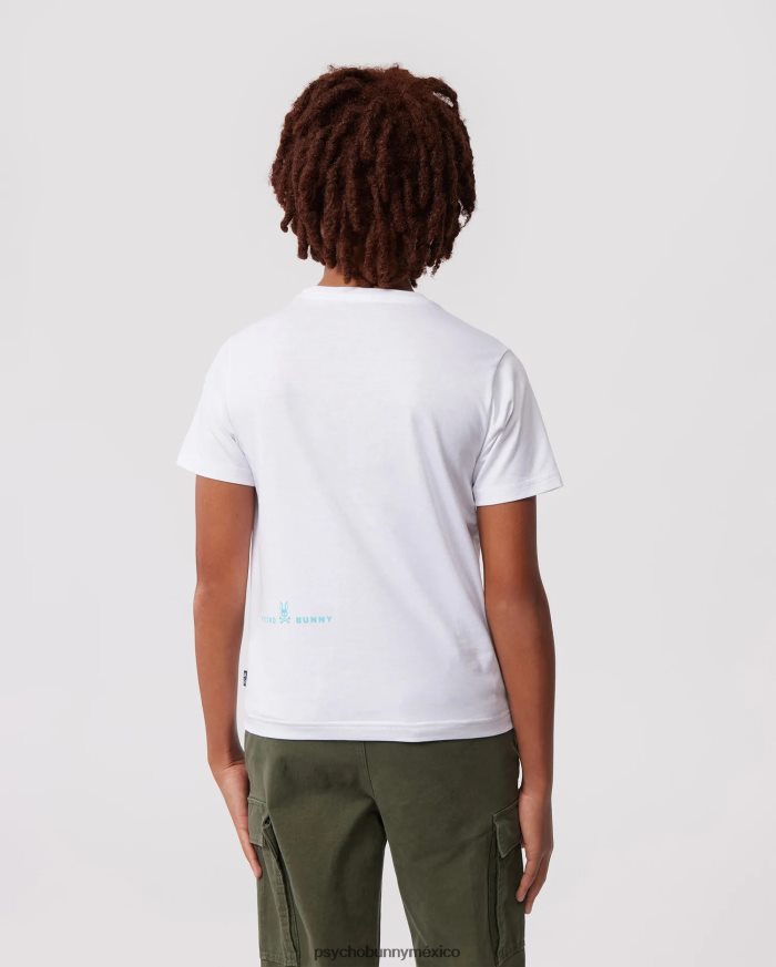 camiseta gráfica kona para niños blancoR46422569 Psycho Bunny