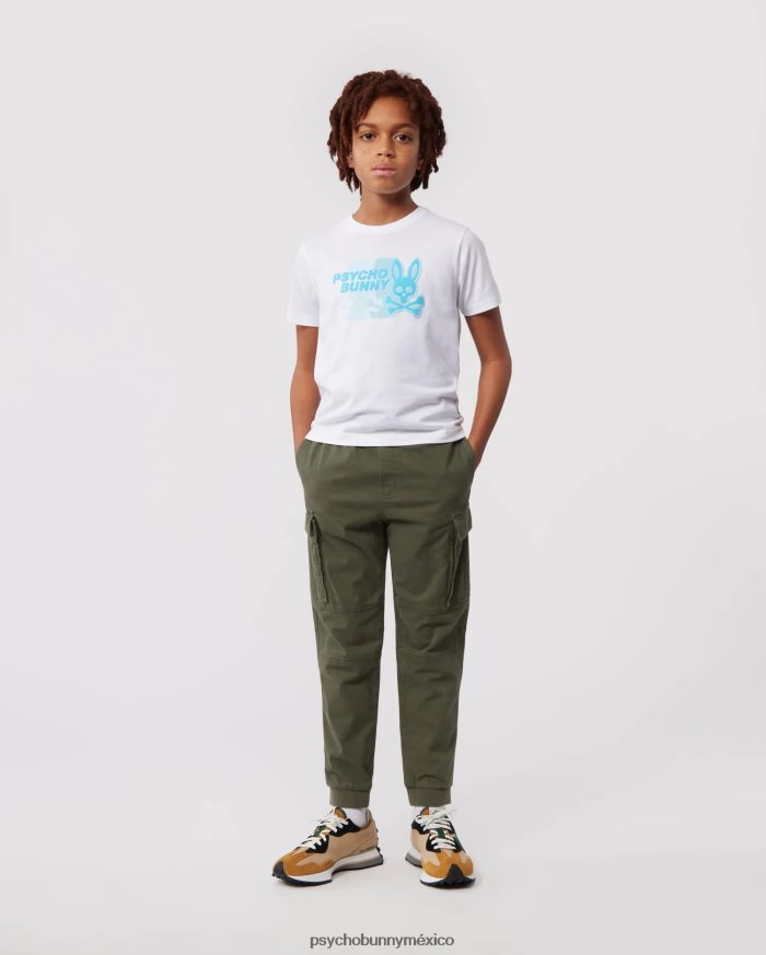 camiseta gráfica kona para niños blancoR46422569 Psycho Bunny