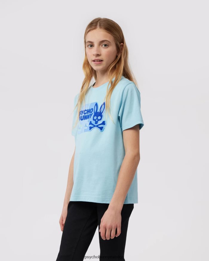 camiseta gráfica kona para niños cielo azulR46422570 Psycho Bunny