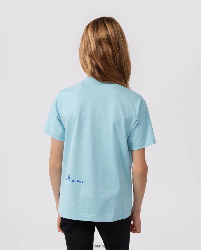 camiseta gráfica kona para niños cielo azulR46422570 Psycho Bunny