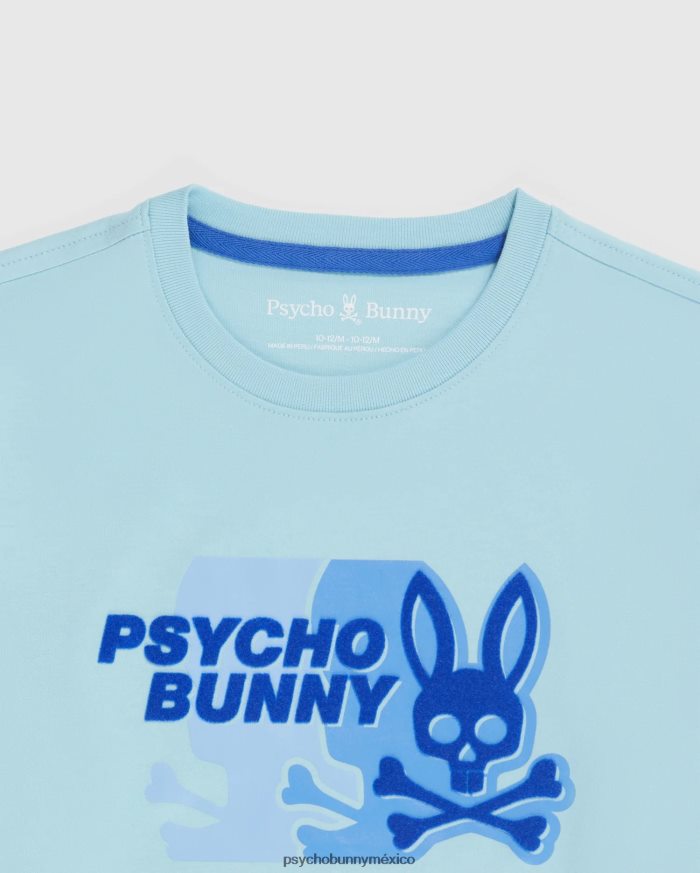 camiseta gráfica kona para niños cielo azulR46422570 Psycho Bunny