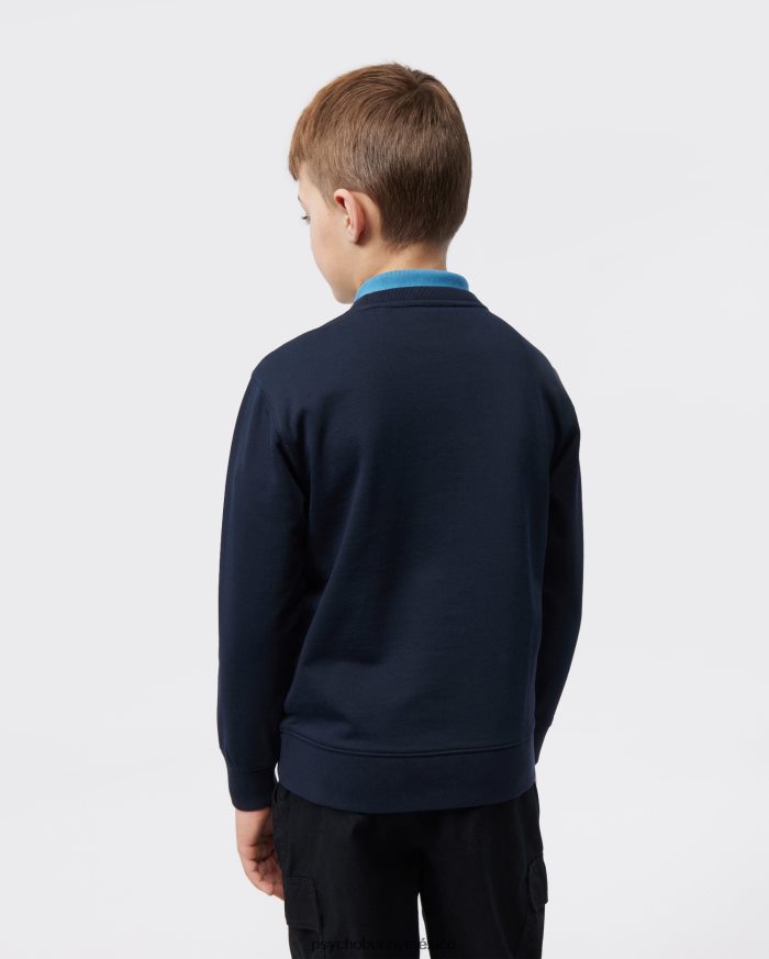 sudadera con bordado pisani para niños ArmadaR46422621 Psycho Bunny