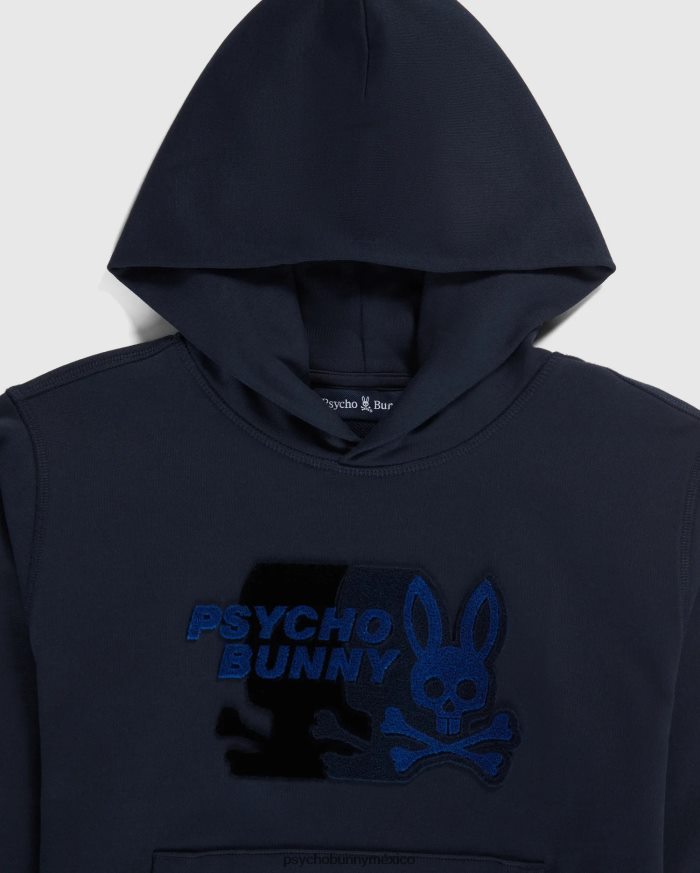 sudadera con capucha popover kona para niños ArmadaR46422626 Psycho Bunny